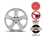 DEZENT KB silver 7.00x17 5x100.00 ET51