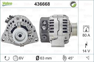 VALEO Alternátor 436668