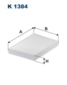 FILTRON Filter vnútorného priestoru K 1384