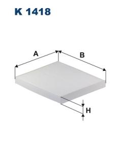 FILTRON Filter vnútorného priestoru K 1418