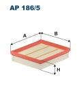 FILTRON Vzduchový filter AP 186/5