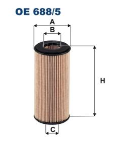 FILTRON Olejový filter OE 688/5