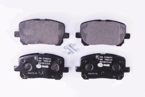 HELLA Sada brzdových platničiek kotúčovej brzdy 8DB 355 010-221