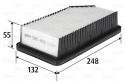 VALEO Vzduchový filter 585463