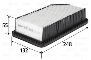 VALEO Vzduchový filter 585463