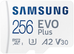 Pamäťová karta Samsung micro SDXC 256GB EVO Plus + SD adaptér