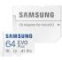 SAMSUNG MicroSDXC 64GB EVO Plus+SD ada 130mb/s