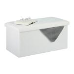 Skladacia lavica RD31616, biela