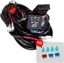 Inštalačný set 40A káble 12V pre dve LED svetlá