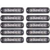 LED SET 10x výstražné svetlá 18W 12/24V