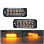 LED SET 2x výstražné svetlá 36W 12/24V