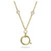 Swarovski Originálny pozlátený náhrdelník Curiosa 5629491