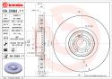 BREMBO Brzdový kotúč 09.D982.11