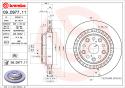 BREMBO Brzdový kotúč 09.D977.11