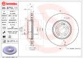 BREMBO Brzdový kotúč 09.D772.11