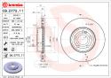BREMBO Brzdový kotúč 09.D772.11