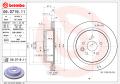 BREMBO Brzdový kotúč 09.D719.11