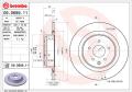 BREMBO Brzdový kotúč 09.D689.11