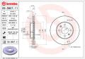 BREMBO Brzdový kotúč 09.D607.11
