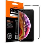 OCHRANNÉ TVRDENÉ SKLO SPIGEN GLASS FC iPhone X / XS / 11 PRO BLACK