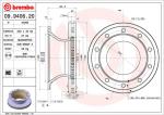 BREMBO Brzdový kotúč 09.9406.20
