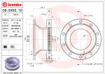 BREMBO Brzdový kotúč 09.E403.10