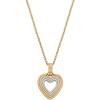 Skagen Romantický pozlátený náhrdelník so srdiečkom Kariana SKJ1679998