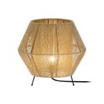 Stolová lampa Zaira v béžovej farbe