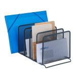 Kovový zásobník na dokumenty s 5 priehradkami RD44604