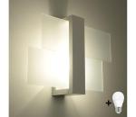 Brilagi Brilagi -  LED Nástenné svietidlo HERA 1xE27/7,5W/230V biela