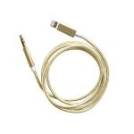 Zlatý Lightning na 3,5mm jack 1M kábel (E)