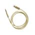 Zlatý Lightning na 3,5mm jack 1M kábel (E)