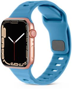 4wrist Silikonový řemínek pro Apple Watch - Light Blue 38/40/41 mm