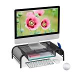 Stojan na monitor RD24814, čierna