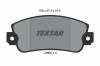 TEXTAR Sada brzdových platničiek kotúčovej brzdy 2095005