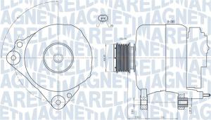 MAGNETI MARELLI Alternátor 063731810010