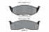 TEXTAR Sada brzdových platničiek kotúčovej brzdy 2495301