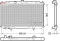 DENSO Chladič motora DRM46073