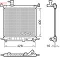 DENSO Chladič motora DRM46072