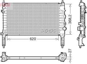 DENSO Chladič motora DRM20122