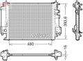 DENSO Chladič motora DRM23117