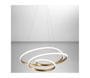 Gea Luce Gea Luce DIVA S P ORO - LED Stmievateľný luster na lanku DIVA LED/43W/230V zlatá