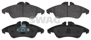 SWAG Sada brzdových platničiek kotúčovej brzdy 10 91 6251