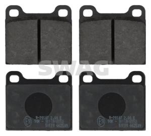 SWAG Sada brzdových platničiek kotúčovej brzdy 10 91 6290