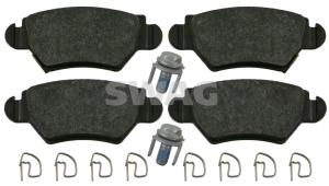 SWAG Sada brzdových platničiek kotúčovej brzdy 40 91 6445