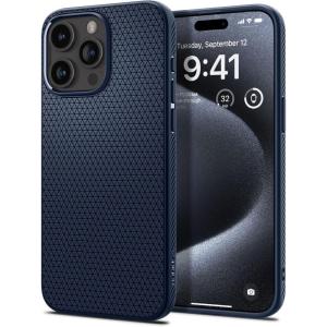KRYT SPIGEN LIQUID Air iPhone 15 Pro NAVY BLUE