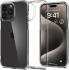 KRYT SPIGEN ULTRA HYBRID iPhone 15 Pro CRYSTAL CLEAR