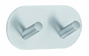 SO - BB - B1091-  Samolepiaci vešiak na uteráky dvojitý