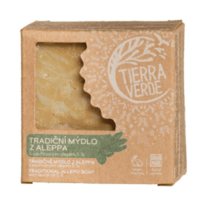 TIERRA VERDE Mydlo aleppo 5 % 190 g