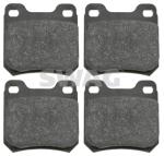 SWAG Sada brzdových platničiek kotúčovej brzdy 40 91 6155